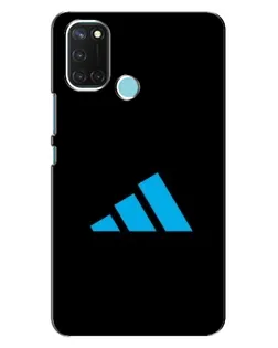 Чохол для Realme C17 з картинкою «Adidas Cyan Logo»