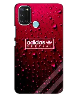 Чохол для Realme C17 з картинкою «Adidas Gold Marble»