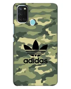 Чохол для Realme C17 з картинкою «Мілітарі стиль Adidas»