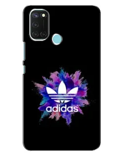 Чохол для Realme C17 з картинкою «Вибух фарб Adidas»