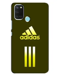 Чохол для Realme C17 з картинкою «Оливковий градієнт Adidas»