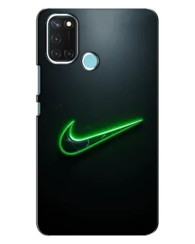 Чохол для Realme C17 з картинкою «Неоновий контур Nike» Чохол для Realme C17 з картинкою «Неоновий контур Nike»