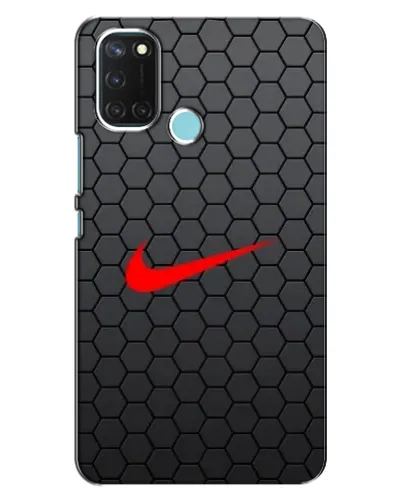 Чохол для Realme C17 з картинкою «Nike — карбонова сітка» Чохол для Realme C17 з картинкою «Nike — карбонова сітка»