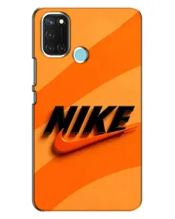 Чохол для Realme C17 з картинкою «Помаранчевий драйв Nike»
