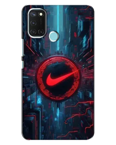 Чохол для Realme C17 з картинкою «Техногенний стиль Nike» Чохол для Realme C17 з картинкою «Техногенний стиль Nike»