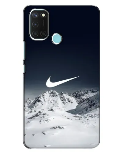 Чохол для Realme C17 з картинкою «Nike — зимові гори» Чохол для Realme C17 з картинкою «Nike — зимові гори»