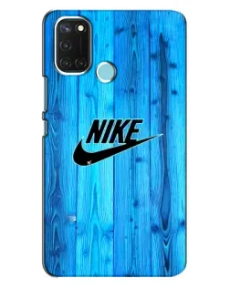 Чохол для Realme C17 з картинкою «Блакитне дерево Nike»