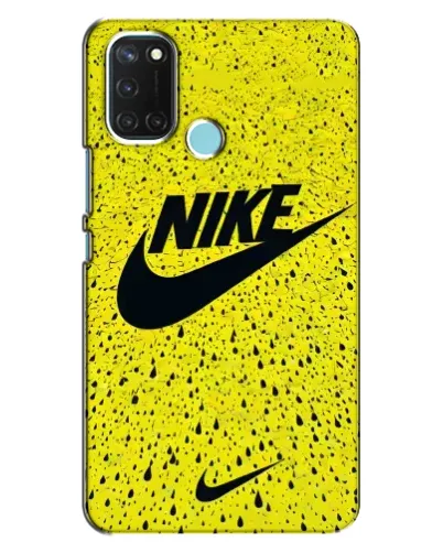 Чохол для Realme C17 з картинкою «Жовтий текстурний Nike» Чохол для Realme C17 з картинкою «Жовтий текстурний Nike»