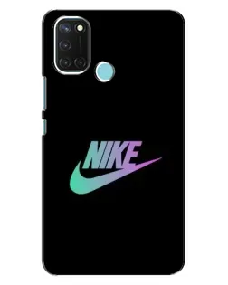 Чохол для Realme C17 з картинкою «Nike — міська ніч»