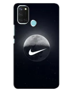 Чохол для Realme C17 з картинкою «Nike у стилі графіті»