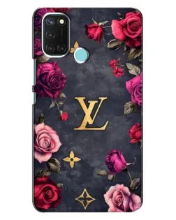 Чохол для Realme C17 з картинкою «Квітковий Louis Vuitton»