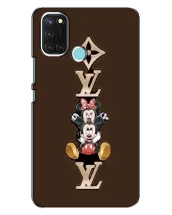 Чохол для Realme C17 з картинкою «LV та Міккі Маус»