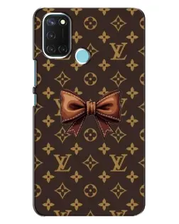 Чохол для Realme C17 з картинкою «LV з бантом»
