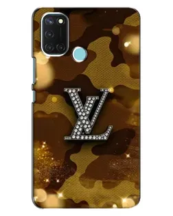 Чохол для Realme C17 з картинкою «Камуфляжний Louis Vuitton»
