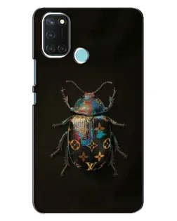 Чохол для Realme C17 з картинкою «LV — мармуровий принт»
