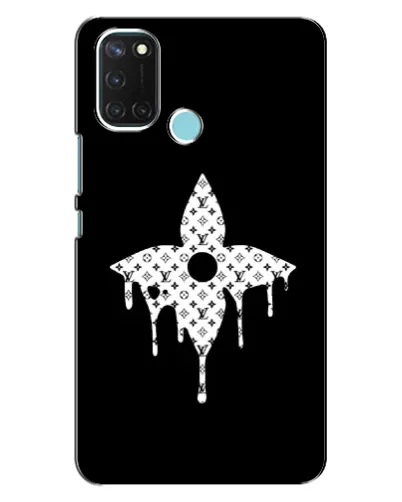 Чохол для Realme C17 з картинкою «Квіткова монограма» Чохол для Realme C17 з картинкою «Квіткова монограма»
