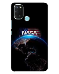 Чохол для Realme C17 з картинкою «Земля з космосу NASA»