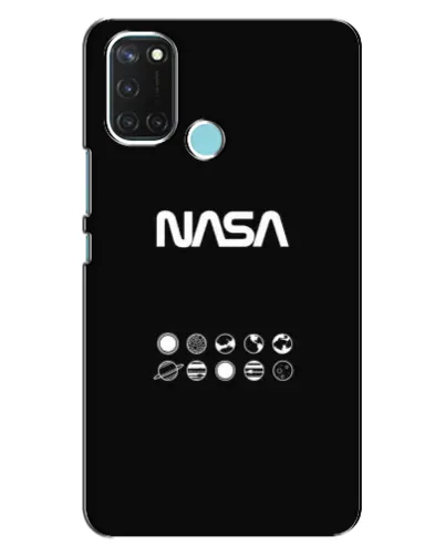 Чохол для Realme C17 з картинкою «NASA — технічний принт» Чохол для Realme C17 з картинкою «NASA — технічний принт»