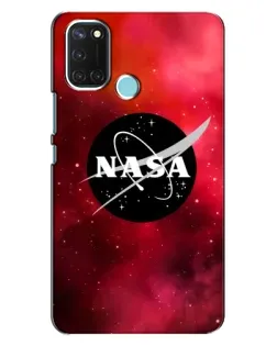 Чохол для Realme C17 з картинкою «NASA — червона туманність»