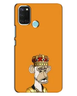 Чохол для Realme C17 з картинкою «Золота мавпа Bored Ape»