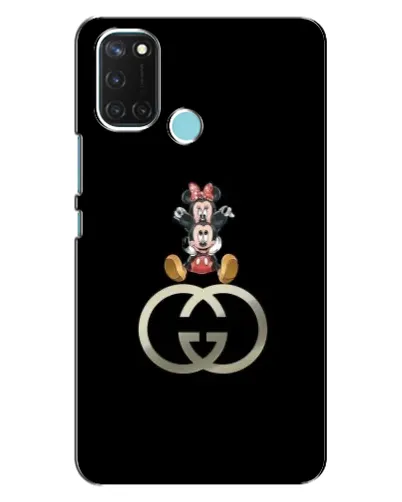 Чохол для Realme C17 з картинкою «Мінні Маус на лого» Чохол для Realme C17 з картинкою «Мінні Маус на лого»