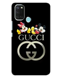 Чохол для Realme C17 з картинкою «Gucci — герої Disney»