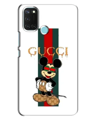 Чохол для Realme C17 з картинкою «Міккі Маус Gucci — смуги» Чохол для Realme C17 з картинкою «Міккі Маус Gucci — смуги»