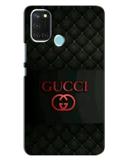 Чохол для Realme C17 з картинкою «Gucci — стьобаний чорний»