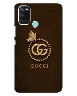 Чохол для Realme C17 з картинкою «Gucci — золотий метелик»