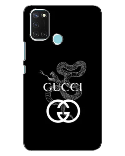 Чохол для Realme C17 з картинкою «Gucci — срібна змія» Чохол для Realme C17 з картинкою «Gucci — срібна змія»