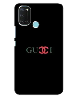 Чохол для Realme C17 з картинкою «Gucci — червоний градієнт»
