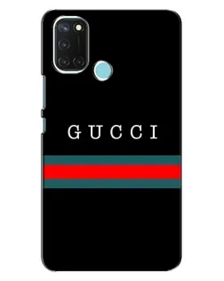 Чохол для Realme C17 з картинкою «Gucci — червоний пояс»