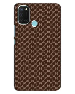 Чехол для Realme C17 с картинкой «Gucci — шоколадная сетка» Чехол для Realme C17 с картинкой «Gucci — шоколадная сетка»