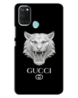 Чехол для Realme C17 с картинкой «Gucci — серебряный лев» Чехол для Realme C17 с картинкой «Gucci — серебряный лев»
