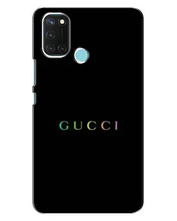 Чехол для Realme C17 с картинкой «Gucci — неоновый минимализм» Чехол для Realme C17 с картинкой «Gucci — неоновый минимализм»