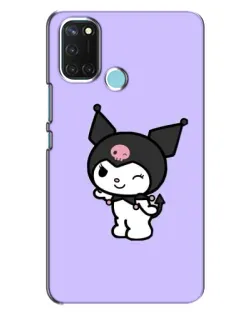 Чехол для Realme C17 с картинкой «Классическая Kuromi»