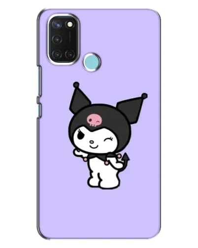 Чехол для Realme C17 с картинкой «Классическая Kuromi»