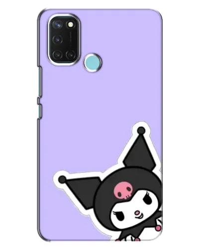 Чехол для Realme C17 с картинкой «Забавная Kuromi»