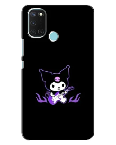 Чехол для Realme C17 с картинкой «Электрическая Kuromi»
