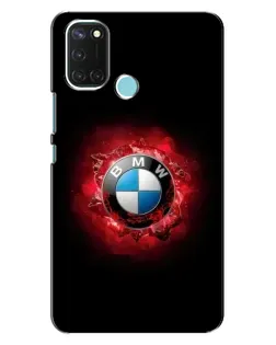 Чохол для Realme C17 з картинкою «Логотип BMW — спалах»