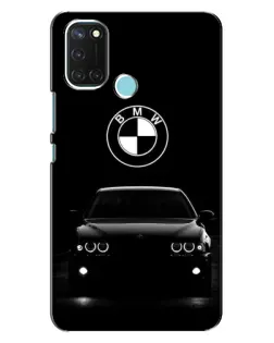 Чохол для Realme C17 з картинкою «BMW — погляд з темряви»