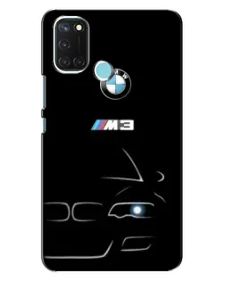 Чохол для Realme C17 з картинкою «Мінімалістичний принт BMW M3»