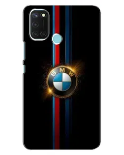 Чохол для Realme C17 з картинкою «BMW M-Power неон»