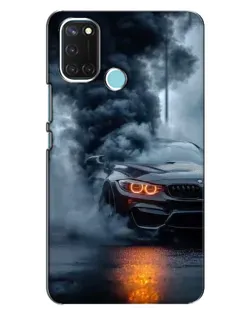 Чехол для Realme C17 с картинкой «BMW M-Power — абстракция»
