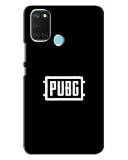 Чохол для Realme C17 з картинкою «Лого BMW — металевий блиск»