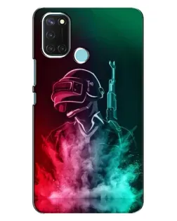 Чохол для Realme C17 з картинкою «PUBG — вогняний воїн»