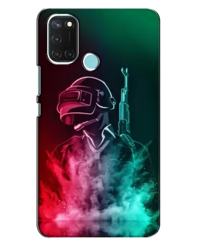 Чохол для Realme C17 з картинкою «PUBG — вогняний воїн»