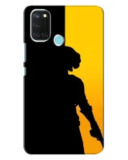 Чохол для Realme C17 з картинкою «Тінь воїна PUBG»