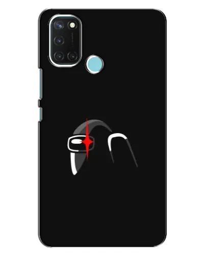 Чохол для Realme C17 з картинкою «Among Us шолом»