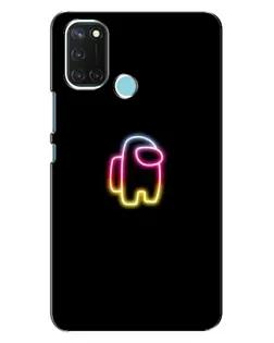 Чохол для Realme C17 з картинкою «Among Us градієнт»
